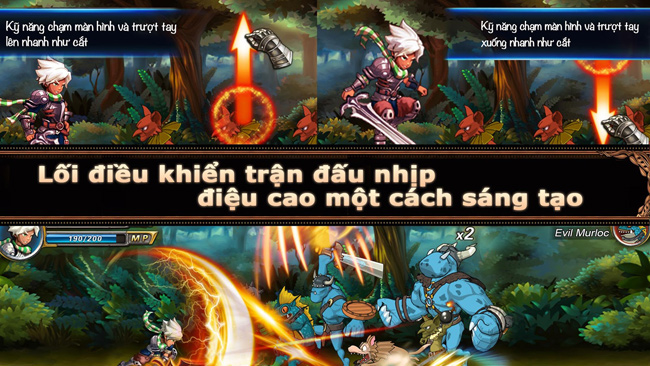 Trải nghiệm Sword Of Soul game mobile nhập vai hành động trên ngôn ngữ tiếng Việt 