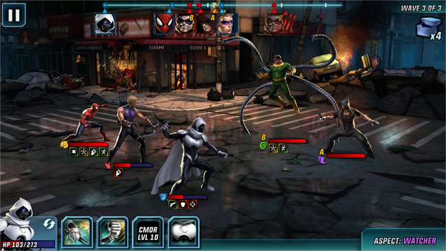 Avengers Alliance 2: Biệt đội siêu anh hùng Marvel đã có mặt trên mobile