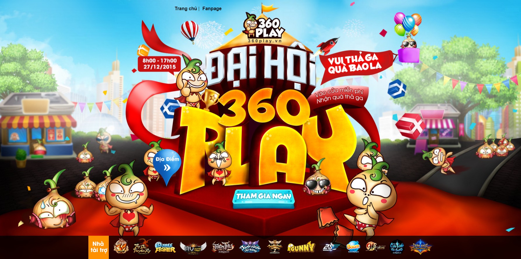 VNG tổ chức ngày đại hội 360Play sân chơi quy tụ hơn 50.000 game thủ