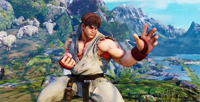 Street Fighter V : Hé lộ câu chuyện đấu thủ Ryu