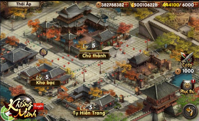 Khổng Minh Truyện thách thức thể loại game chiến thuật tại thị trường Việt Nam