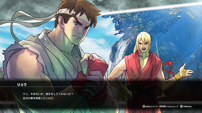Street Fighter V : Hé lộ câu chuyện đấu thủ Ryu