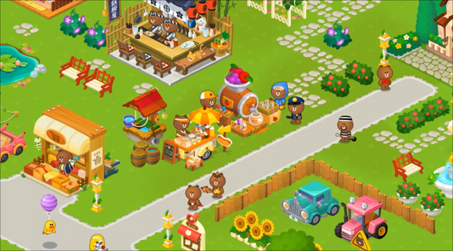 Hé lộ hình ảnh game xây dựng nông trại của chú gấu Brown