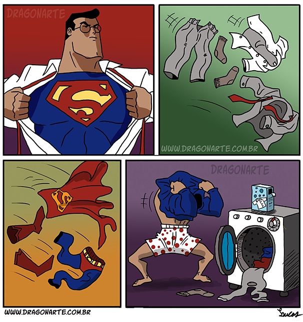 Loạt ảnh hài hước về cuộc sống các siêu anh hùng