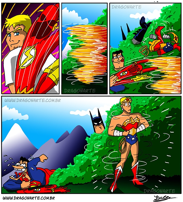 Loạt ảnh hài hước về cuộc sống các siêu anh hùng
