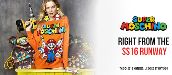 Bộ sưu tập thời trang Mario được bày bán với giá trên trời