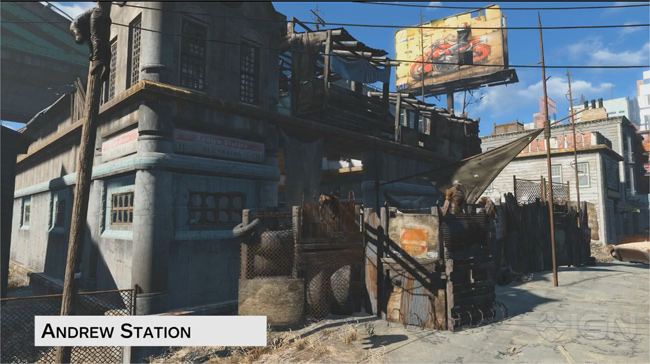Fallout 4 đã mô phỏng các địa danh ngoài đời thật vào game như thế nào ?