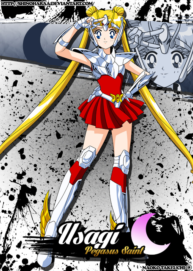 Khi chiến binh thủy thủ Sailormoon hóa thân sức mạnh cùng Saint Seiya