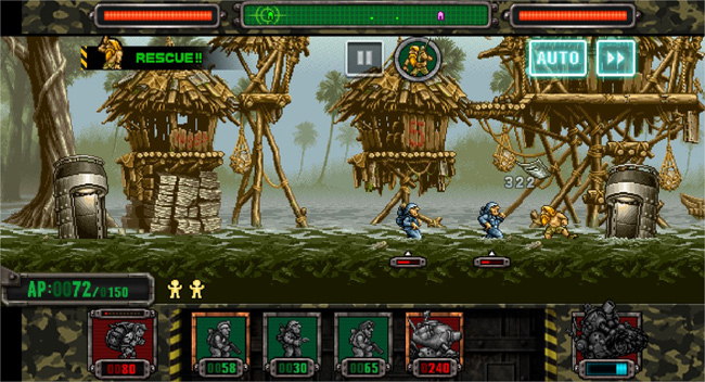 Metal Slug Attack: cuộc chiến Rambo lùn đã có mặt trên google play