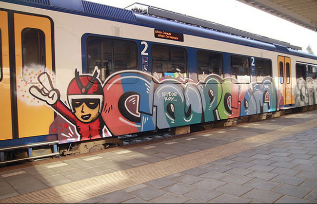 Thưởng thức graffiti nghệ thuật đường phố giao hòa với thế giới game