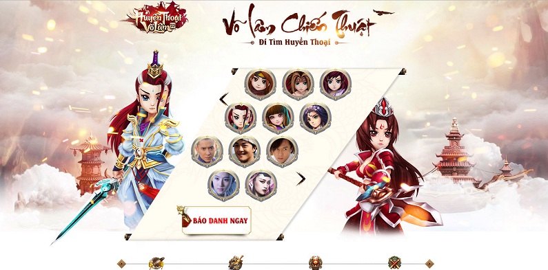 Huyền Thoại Võ Lâm - game mobile mới được GOSU ấn định ra mắt tháng 3 này