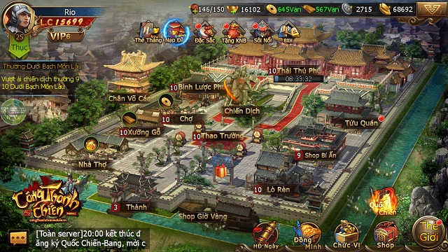 Công Thành Chiến Mobile chính thức đến tay game thủ Việt