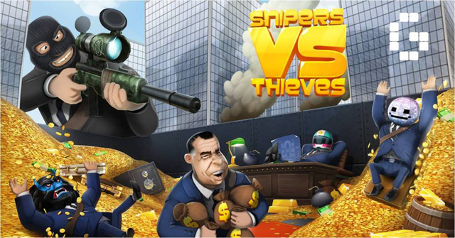Snipers vs Thieves – game bắn súng mới lạ vừa ra mắt đáng trải nghiệm