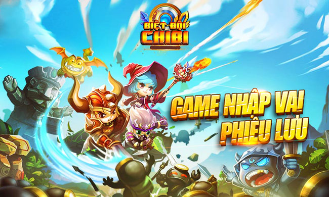 Biệt Đội Chibi - Game nhập vai siêu anh hùng manga cập bến Việt Nam