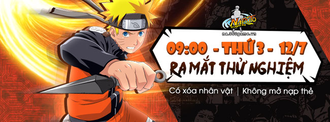 Naruto Truyền Kỳ - Webgame mới của VNG cập bến Việt Nam ngày 12-7