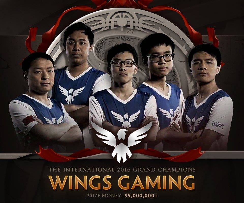 The Wings Gaming - Nhà tân vô địch của DOTA 2 Thế Giới