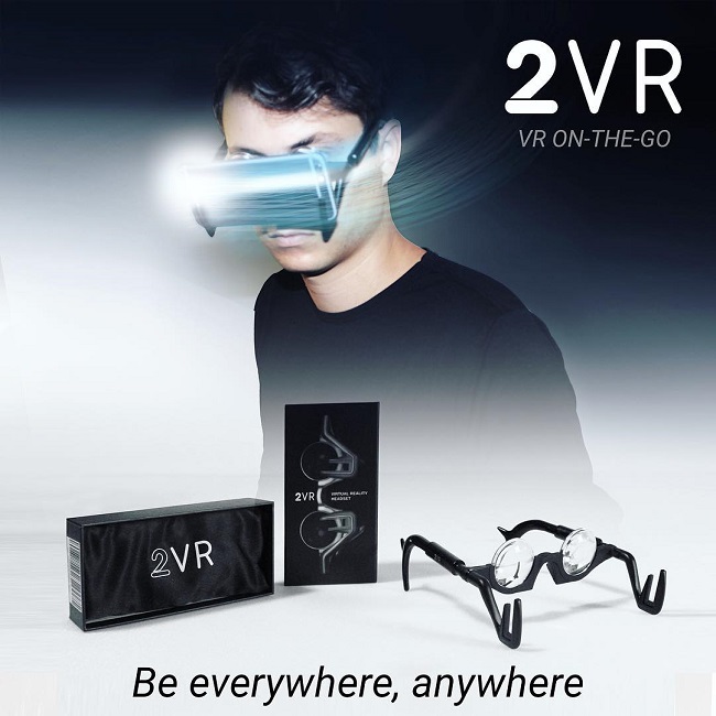 2VR – Kính thực tế ảo cho di động độc đáo vô cùng