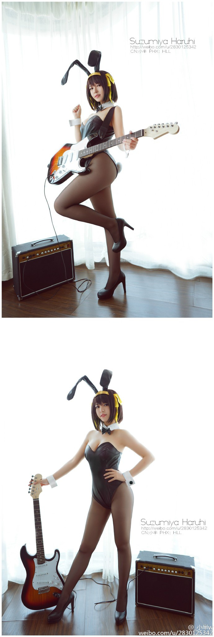 Cosplay Suzumiya Haruhi phiên bản “Thỏ Ngọc” nhìn phát mê