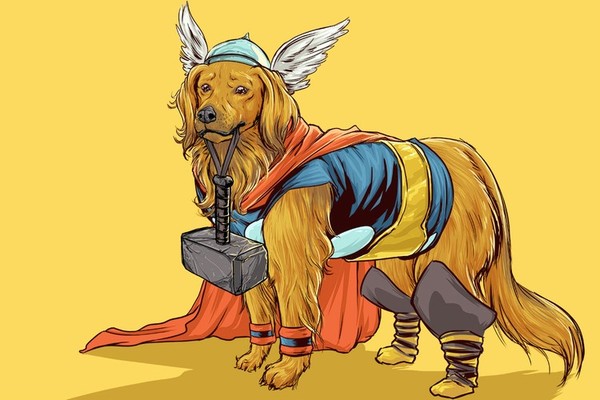 Thế giới siêu anh hùng của những chú chó đáng yêu