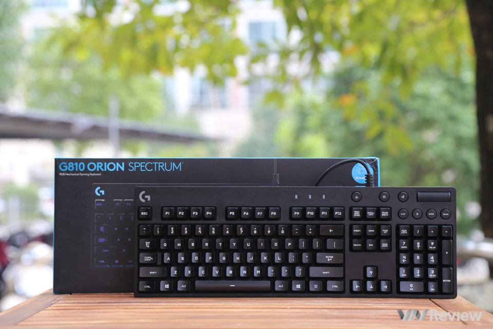 Trải nghiệm bàn phím cơ gaming mới nhất Logitech - G810 Orion Spectrum