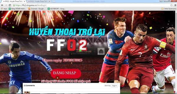FFO2 sắp được phát hành tại Việt Nam?