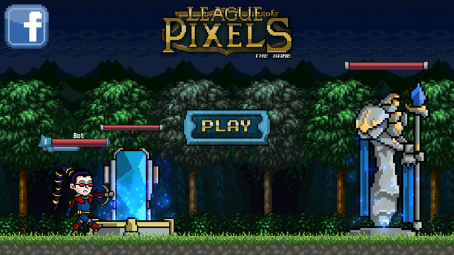 League Of Pixels – phiên bản LMHT phong cách “4 nút” cực thú vị