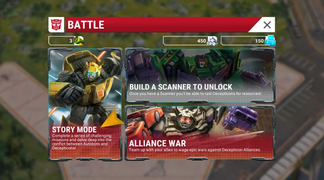 Transformers- Earth Wars – Game robot biến hình kết hợp cùng Clash of Clan