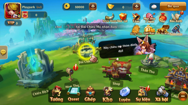 Hôm nay ra mắt game mobile Thần Thú Tam Quốc 