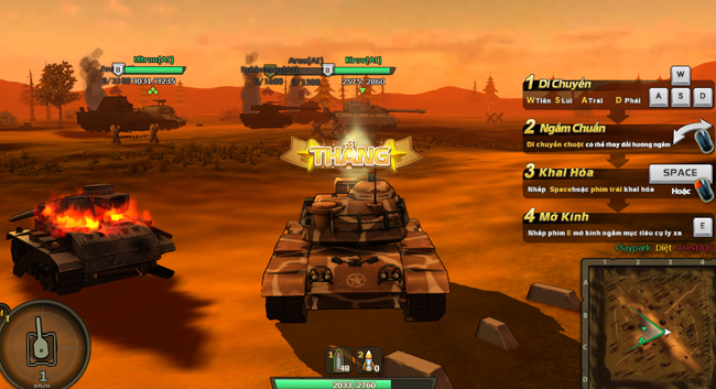Trải nghiệm game Mad Tanks trong ngày mở cửa đầu tiên tại Việt Nam