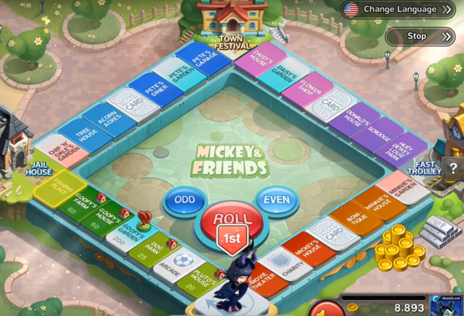 Game mobile cờ tỉ phú của Disney đã chính thức mở cửa