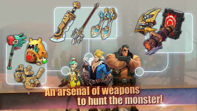 Hunters League – tựa game ARPG Team-based vừa ra mắt phiên bản quốc tế