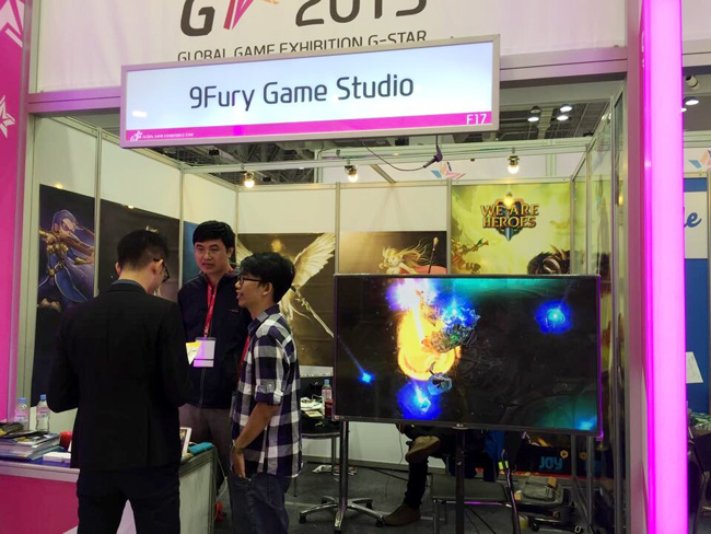 Hình ảnh mới nhất của các công ty game tham dự G-Star 2015 tại Hàn Quốc