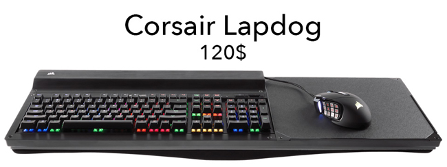 Corsair ra mắt khay bàn phím cực dị - LapDog