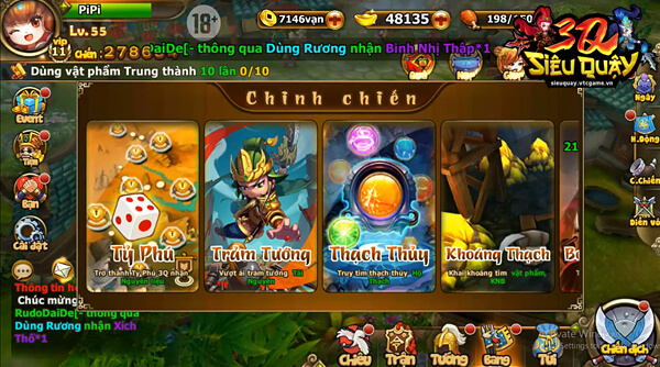 3Q Siêu Quậy – Game Tam Quốc chơi kiểu ma thuật chính thức cập bến Việt Nam