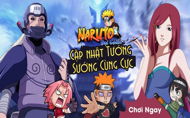 Naruto Đại Chiến Mobi 'thách' gamer chinh phục 'Tháp Thất lạc' trong phiên bản mới