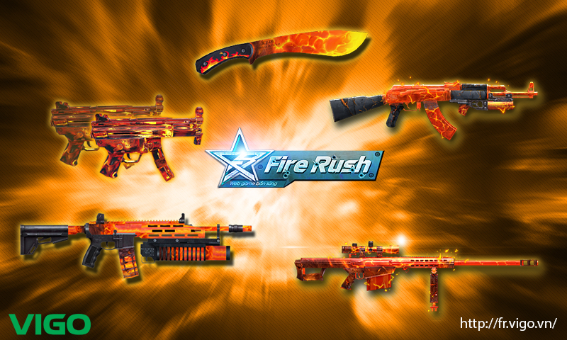 Fire Rush tung Big Update khủng, tặng súng miễn phí cho người chơi