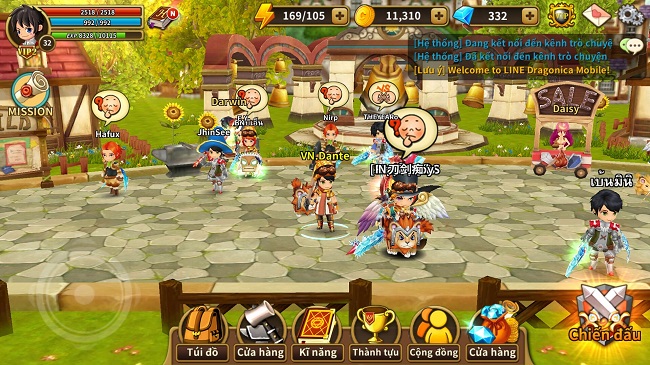 Cùng hot girl Trà Linh khám phá bí quyết chơi tốt Dragonica Mobile
