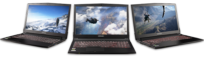 Origin EON15-S: laptop chơi game 999$ có GPU GTX 1050 Ti