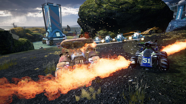 Switchblade – game đua xe bắn súng đồ hoạ cực ấn tượng vừa lộ diện