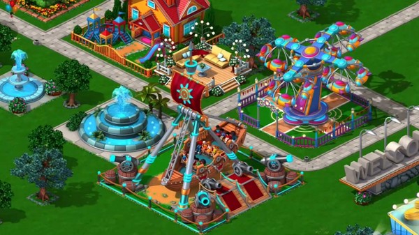 Xây dựng công viên giải trí trong mơ với siêu phẩm  Rollercoaster Tycoon 4 trên mobile.