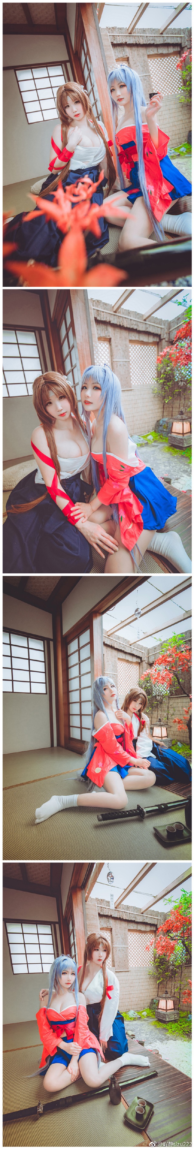 "Chết ngộp" với bộ ảnh cosplay từ anime Tenjou Tenge cực nóng bỏng