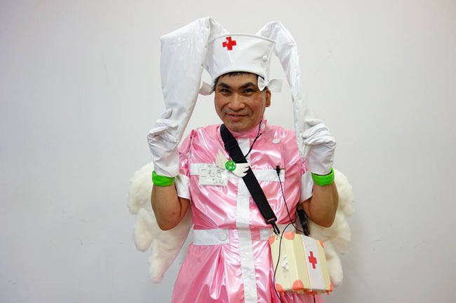 Giáo sư đại học Nhật bản mặc cosplay trên giảng đường