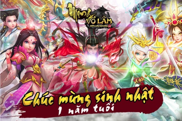 Mộng Võ Lâm tặng gamer Việt quà 'khủng' chưa từng thấy