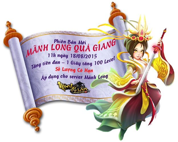Đón phiên bản mới 'Mãnh Long Quá Giang', game thủ đông vui như trẩy hội.