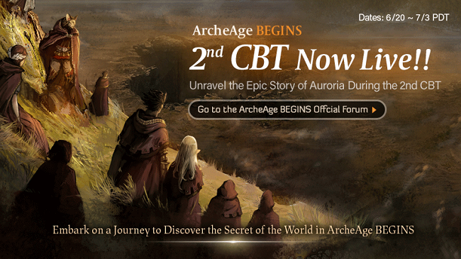 Siêu phẩm ArcheAge Begins bắt đầu Closed Beta toàn cầu