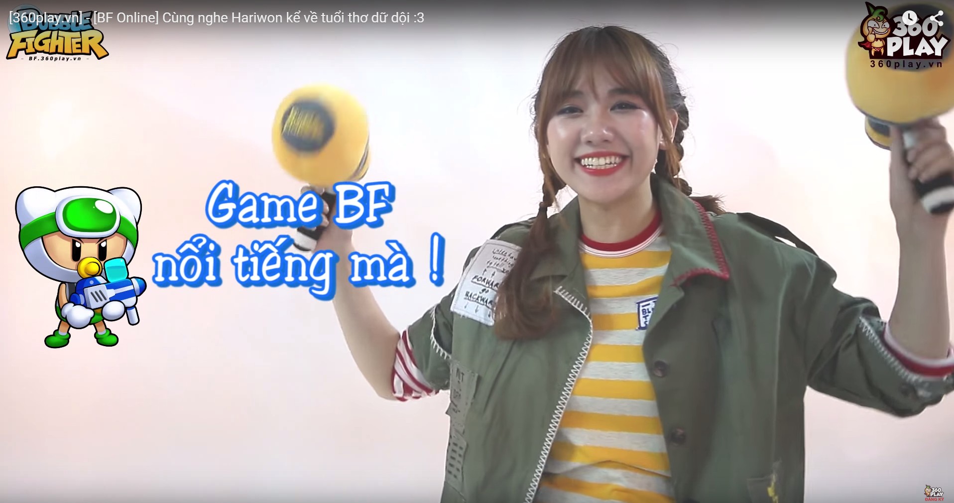 Hariwon tự hào khi quảng bá BF Online Việt Nam