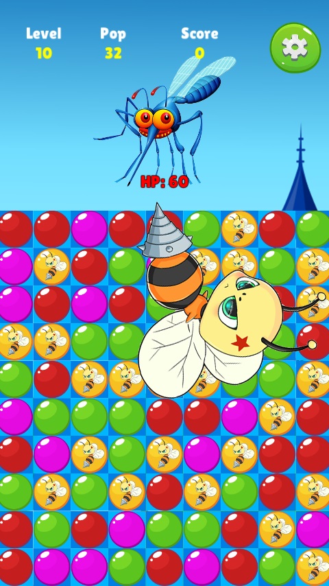 Bee Of King - Bubble Pop: Game dành cho người bị Stress, Made in Việt Nam