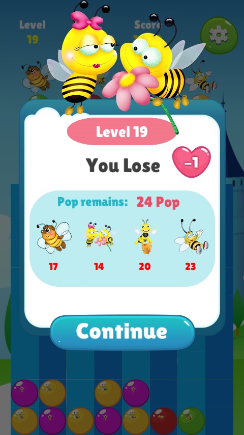Bee Of King - Bubble Pop: Game dành cho người bị Stress, Made in Việt Nam