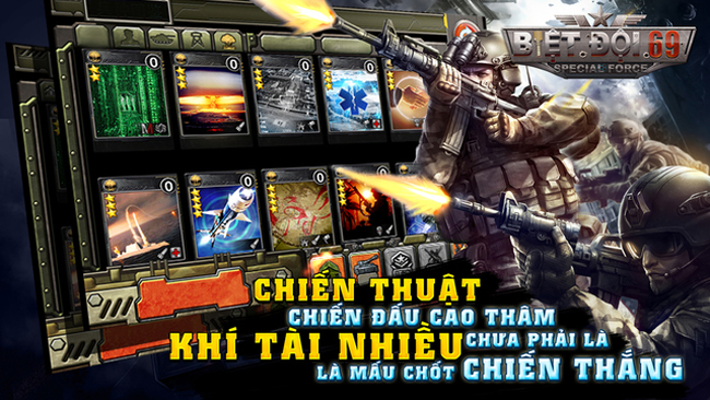 Trải nghiệm Biệt đội 69 – gMO bài thẻ đấu vừa ra mắt tại Việt Nam