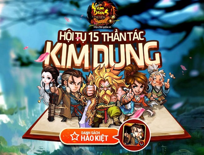 Xuất hiện game mobile thập cẩm về kiếm hiệp của Kim Dung